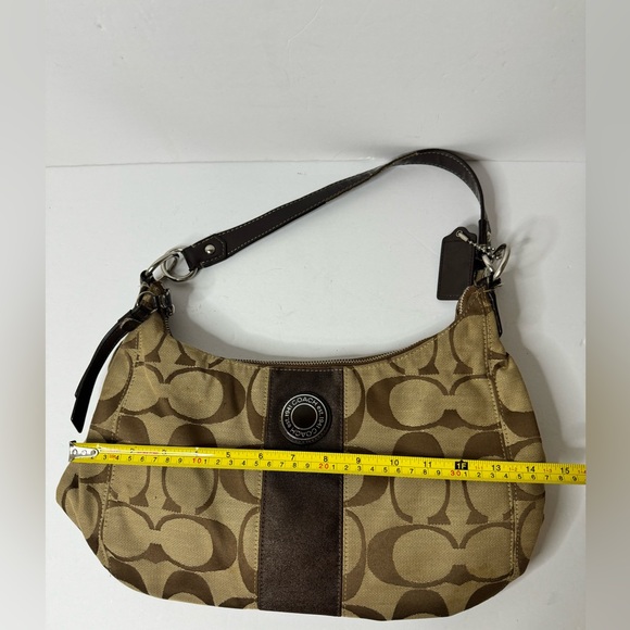 COACH SIGNATURE HOBO SHOULDER HANDBAG - Picture 13 of 14